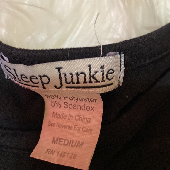 Charlotte Russe Sleep Junkie Pink Margarita Print Pajama Set - Picture 5 of 7